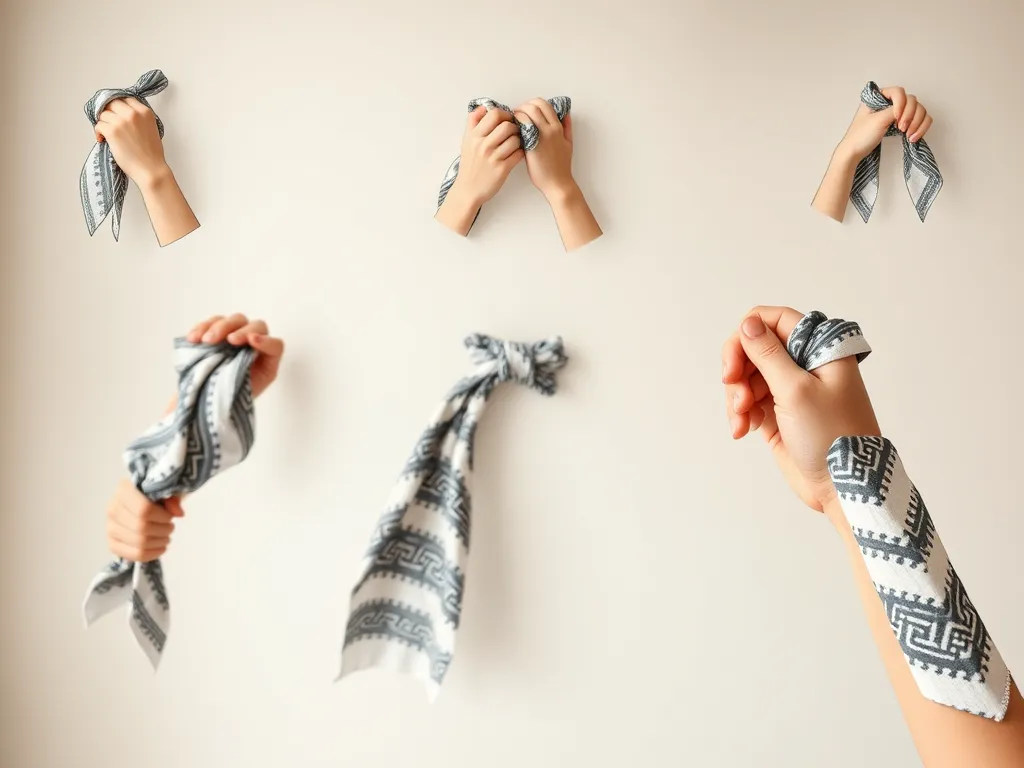 Chusta arafatka – jak wiązać?