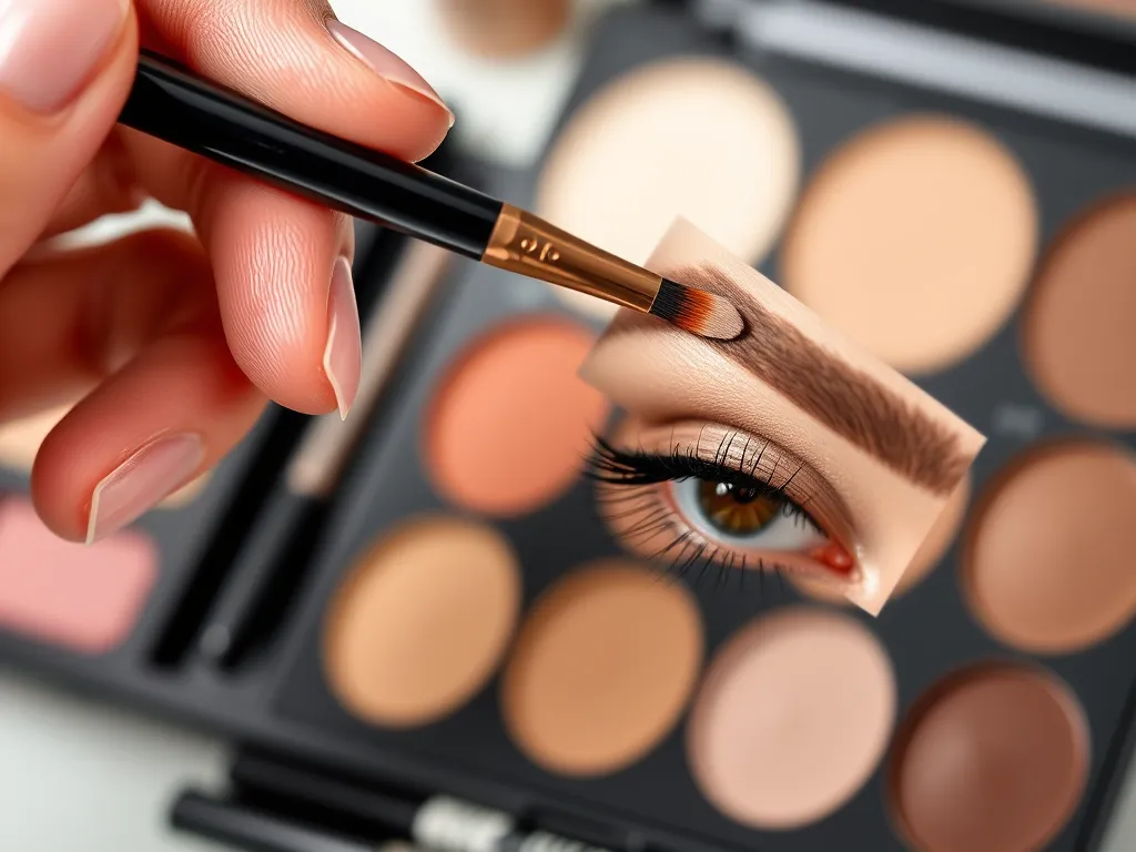 Jak malować brwi pomadą?