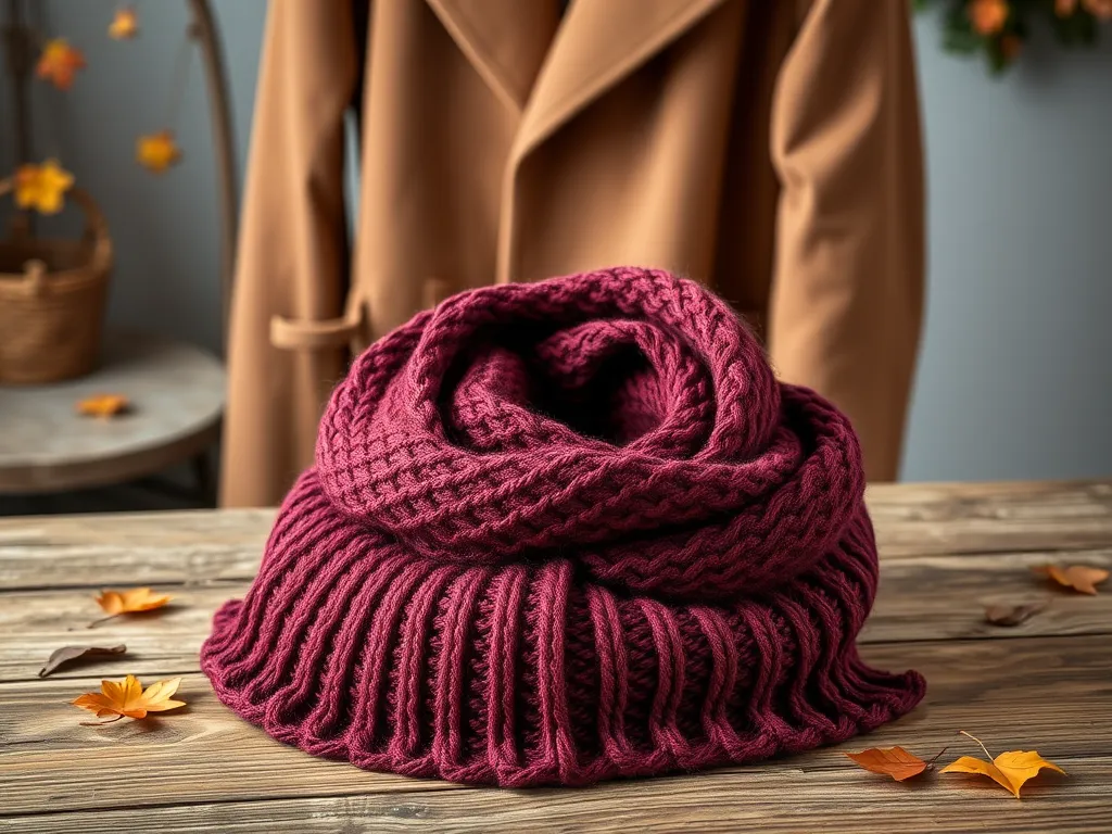 Jaki szalik do brązowego płaszcza?