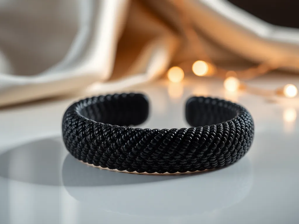 Czarna bransoletka – co oznacza?