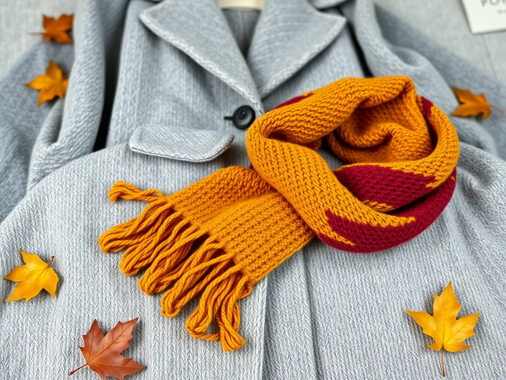 Jaki szalik do szarego płaszcza?