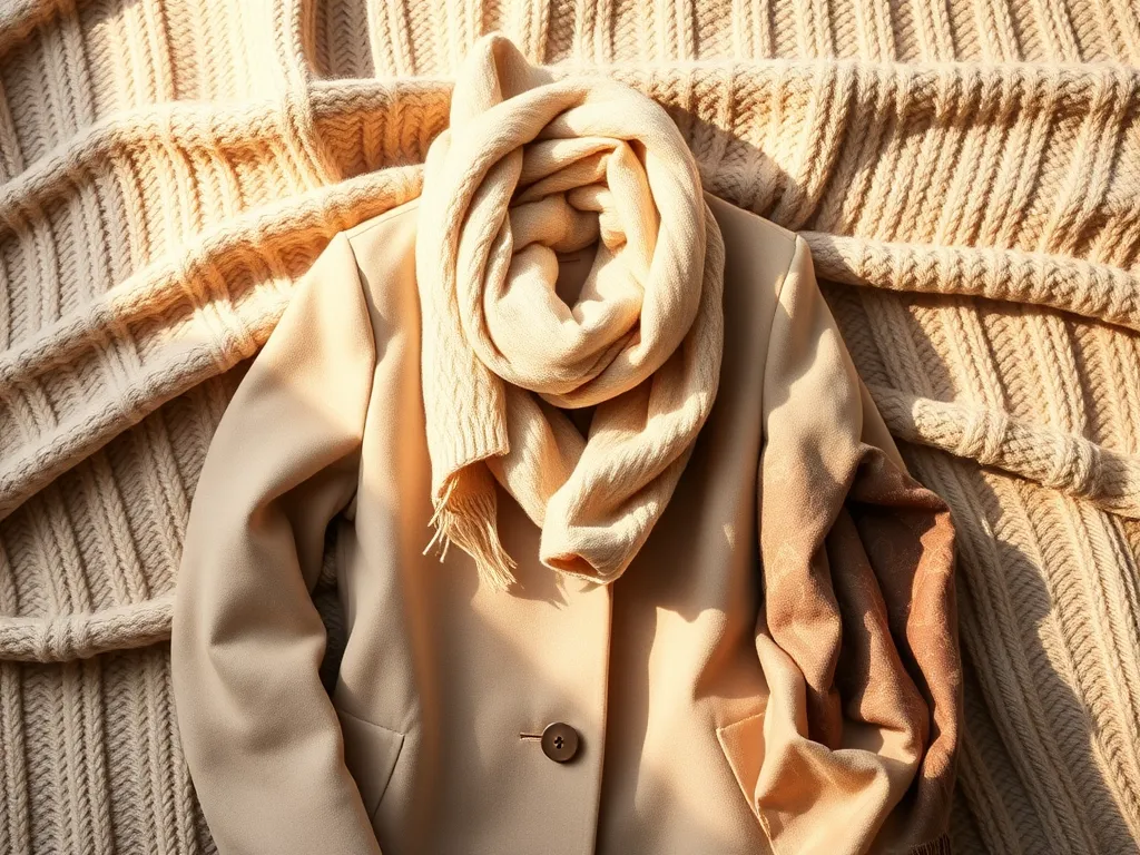 Jaki szalik do beżowego płaszcza wybrać?