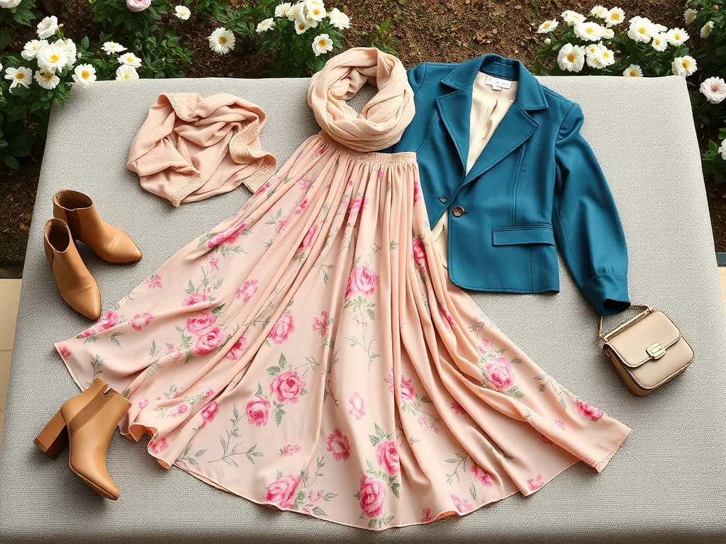 Jaka kurtka do długiej spódnicy?