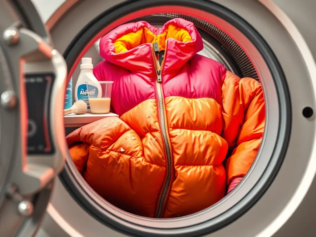 Kurtka puchowa – jak prać?