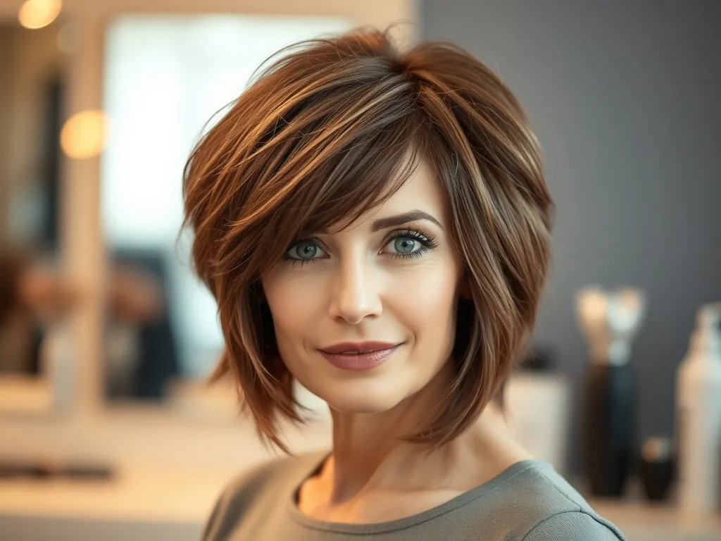 Fryzury dla okrągłej twarzy po 50 – najlepsze propozycje i porady