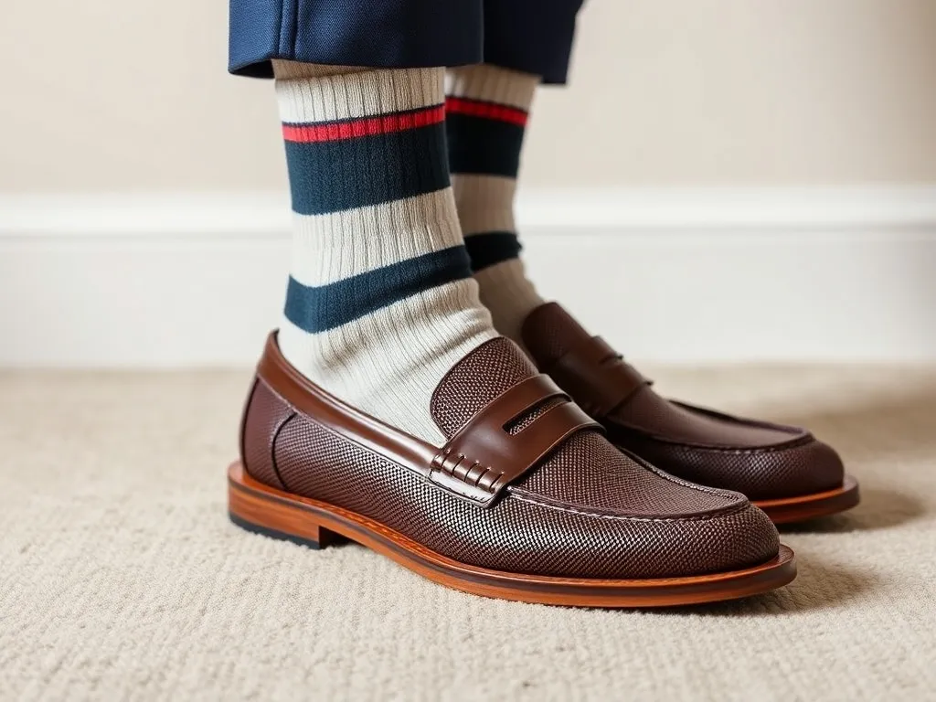 Jakie skarpetki do loafersów? Kluczowe zasady stylu