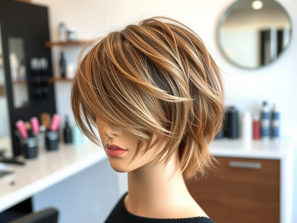 Fryzury na średnie włosy cieniowane – trendy i inspiracje