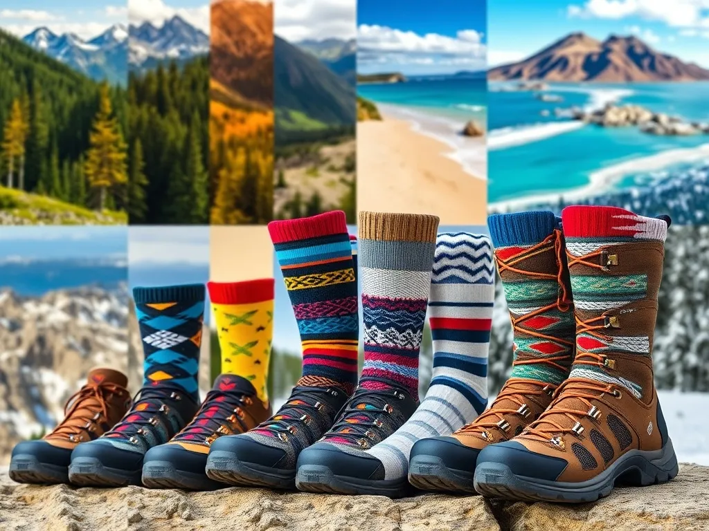 Jakie skarpetki do butów trekkingowych wybrać na każdą porę roku?