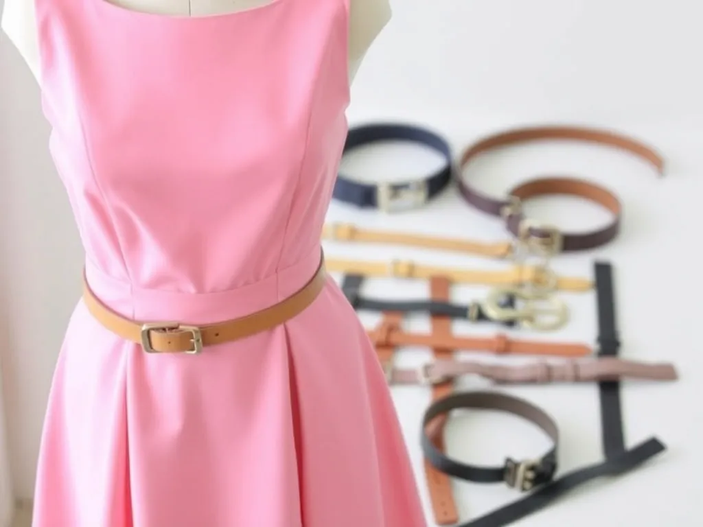 Jaki pasek do różowej sukienki wybrać? Przewodnik po stylizacji